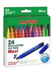 Alpino Keçeli Kalem Maxi 24lü