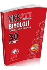 AYT Biyoloji Tamamı Çözümlü Deneme 30 Adet Zafer Yayınları