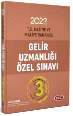 Gelir Uzmanlığı Özel Sınavı 3 Deneme Data Yayınları