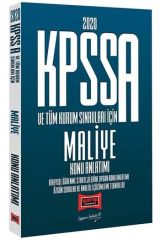 2020 KPSS A Grubu ve Tüm Kurum Sınavları İçin Maliye Konu Anlatımı Yargı Yayınları