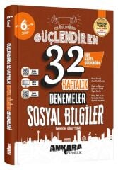 6. Sınıf Sosyal Bilgiler Güçlendiren 32 Haftalık Kazanım Denemeleri Ankara Yayıncılık