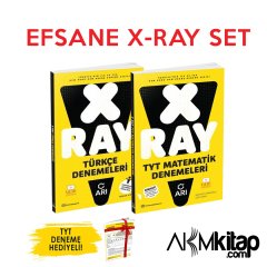 Arı Yayınları X Ray Türkçe ve X Ray TYT Matematik Deneme 2 Kitap Set