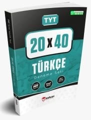 TYT Türkçe PDF Çözümlü 20x40 Deneme Seti Kaplan Akademi