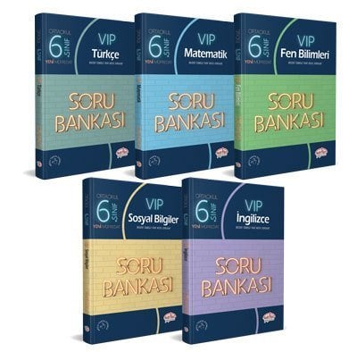 6.Sınıf VIP Soru Bankası Seti Editör Yayınları