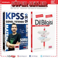 Yargı 2026 KPSS Genel Yetenek Matematik ve AKM Dil Bilgisi Soru Bankası Seti 2 Kitap