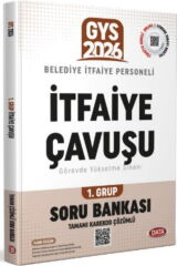 2026 Belediye İtfaiye Personeli İtfaiye Çavuşu GYS Soru Bankası 1. Grup Data Yayınları