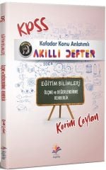 KPSS Eğitim Bilimleri Ölçme ve Değerlendirme Rehberlik KAFADAR Akıllı Defter Dizgi Kitap