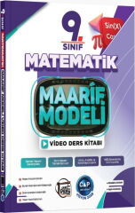 9. Sınıf Matematik Maarif Video Ders Kitabı Çap Yayınları