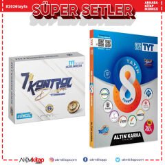 Altın Karma TYT 8 Deneme ve Bilgi Sarmal 7 Kontrol Deneme Seti 2 Kitap