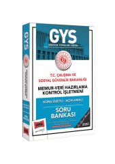 T.C Çalışma Ve Sosyal Güvenlik Bakanlığı Memur Veri Hazırlama Kontrol İşletmeni Kadrosu İçin Konu Özetli Açıklamalı Soru Bankası Yargı Yayınları