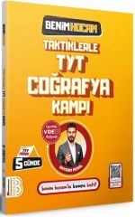 TYT Taktiklerle 5 Günde Coğrafya Kampı Benim Hocam Yayınları