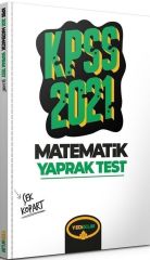 2021 KPSS Genel Yetenek Matematik Çek Kopart Yaprak Test Yediiklim Yayınları
