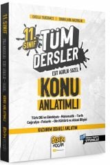 11. Sınıf Eşit Ağırlık Sözel Tüm Dersler Konu Anlatımı Benim Hocam Yayınları
