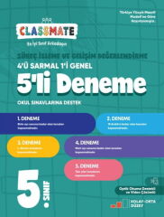 5. Sınıf Classmate Süreç İzleme ve Gelişim Değerlendirme 5 li Deneme Okyanus Yayınları