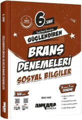 6. Sınıf Sosyal Bilgiler Güçlendiren Branş Denemeleri Ankara Yayıncılık