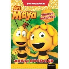 Arı Maya - Akıllı Böcekler Boyama Kitabı Doğan Egmont Yayıncılık