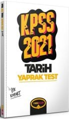 2021 KPSS Genel Kültür Tarih Çek Kopart Yaprak Test Yediiklim Yayınları