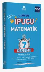 8. Sınıf LGS  1. Dönem Matematik İpucu 7 Deneme Başka Yayıncılık