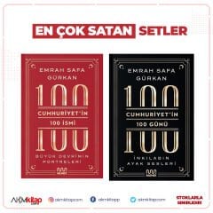 Mundi Cumhuriyetin 100 Günü İnkılabın Ayak Sesleri ve Cumhuriyetin 100 İsmi Büyük Devrimin Portreleri Seti 2 Kitap