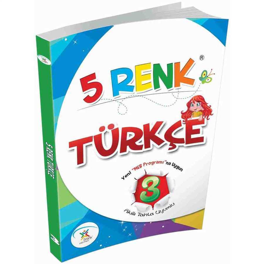 3. Sınıf Türkçe 5 Renk Yayınevi