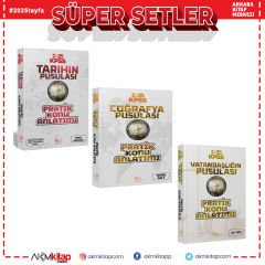 CBA Akademi 2025 KPSS Tarih Coğrafya ve Vatandaşlık Pusulası Pratik Konu Seti 3 Kitap