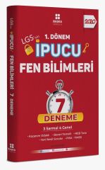 8. Sınıf LGS 1. Dönem Fen Bilimleri İpucu 7 Deneme Başka Yayıncılık