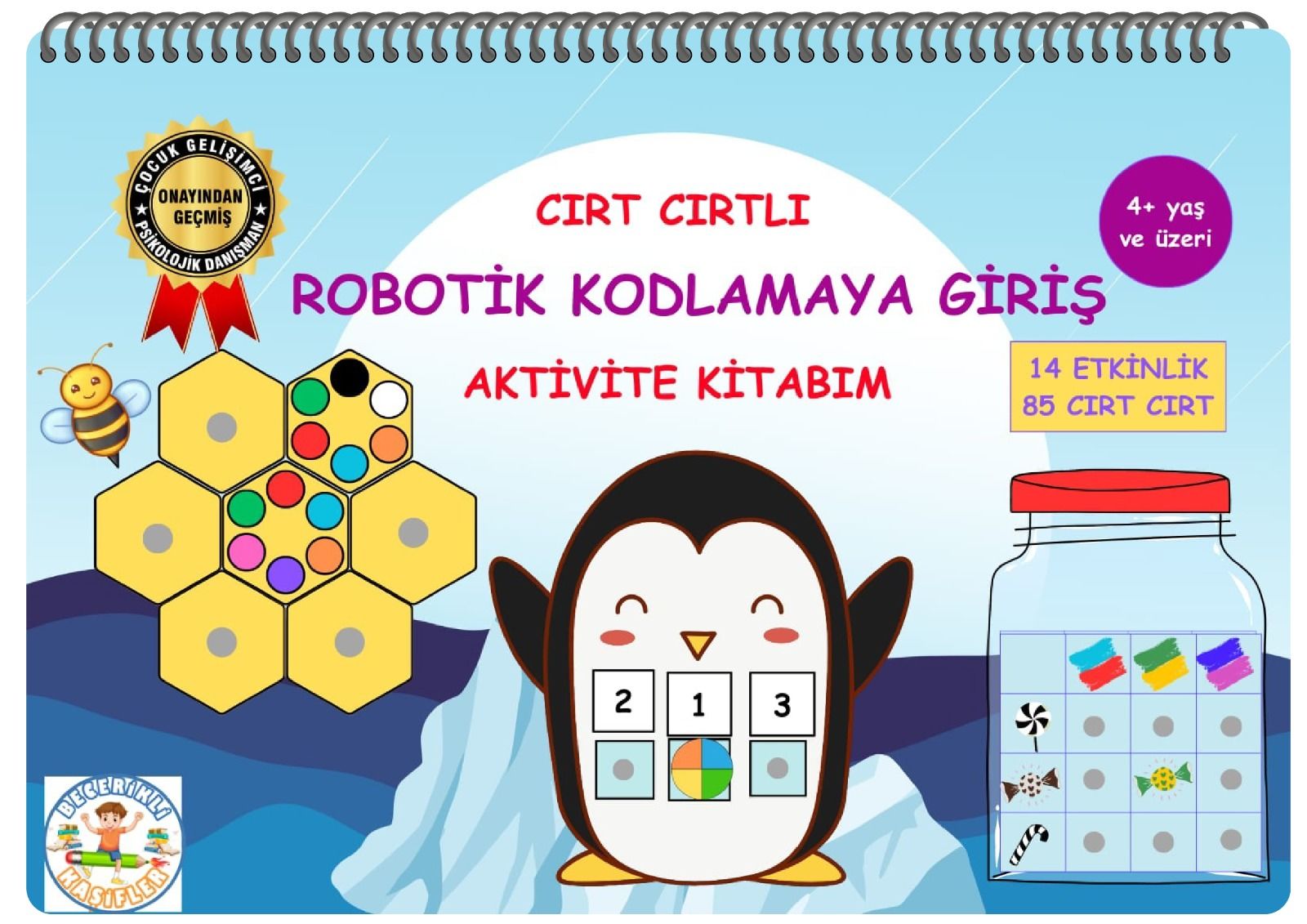 Cırt Cırtlı Robotik Kodlamaya Giriş Aktivite Kitabım Ankara Kitap Merkezi Yayınları