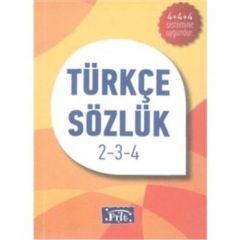 Parıltı İlköğretim Türkçe Sözlük Karton Kapak 2 3 4 Parıltı Yayınları