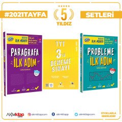 Tonguç Akademi Problemler ve Paragrafa İlk Adım İle Limit TYT 3 Deneme Seti 3 Kitap