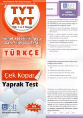 TYT AYT Türkçe Çek Kopar Yaprak Test Bulut Eğitim Yayınları