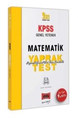 2021 KPSS Genel Yetenek Matematik Çek Kopart Yaprak Test Yargı Yayınları