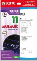 11.Sınıf Matematik Yaprak Test Özdebir Yayınları
