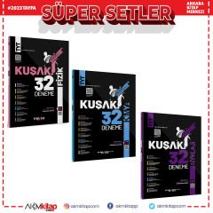 Marka Yayınları TYT Fizik Kimya ve Biyoloji Kuşak Deneme Seti 3 Kitap