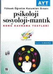 YKS AYT Psikoloji Sosyoloji Mantık Konu Kavrama Testleri FDD Yayınları