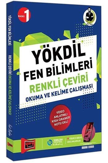 YÖKDİL Fen Bilimleri Renkli Çeviri Okuma ve Kelime Çalışması Yargı Yayınları