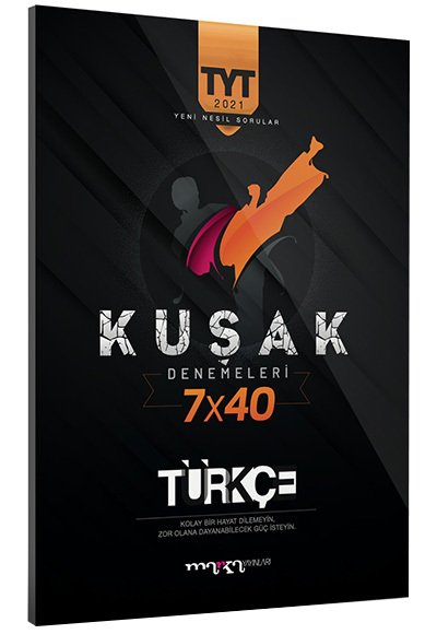 2021 TYT Türkçe Kolaydan Zora 7x40 Kuşak Deneme Marka Yayınları