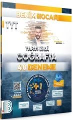 TYT Yapay Zekâ Coğrafya 40 Deneme Benim Hocam Yayınları