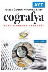 AYT Coğrafya Konu Kavrama Testleri FDD Yayınları