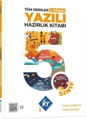 5. Sınıf Tüm Dersler 2. Dönem Yazılı Hazırlık Kitabı KR Akademi