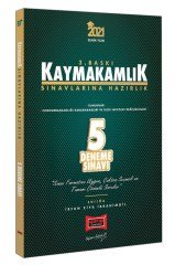 2021 Kaymakamlık Sınavlarına Hazırlık Tamamı Çözümlü 5 Deneme Sınavı 3. Baskı Yargı Yayınları