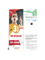 3. Sınıf Fen Bilimleri Çek Kopar Yaprak Test Benim Hocam & Eğitim Dünyası