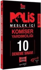 2021 Polis Meslek İçi Komiser Yardımcılığı Yıldız Serisi 10 Deneme Sınavı 9. Baskı Yargı Yayınları