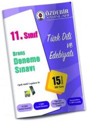 11.Sınıf Türk Dili ve Edebiyatı Branş Deneme Sınavı Özdebir Yayınları