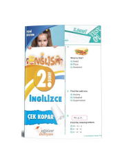 2. Sınıf İngilizce Çek Kopar Yaprak Test Benim Hocam & Eğitim Dünyası