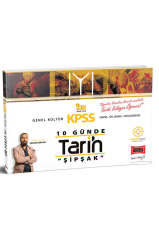 2022 KPSS Lisans Lise Ön Lisans 10 Günde Şipşak Tarih Yargı Yayınları