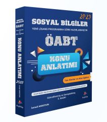 2023 ÖABT Sosyal Bilgiler Öğretmenliği Yan Bilimler ve Alan Eğitimi Konu Anlatımı Dizgi Kitap