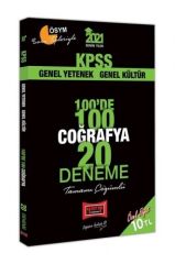 2021 KPSS Coğrafya 100 de 100 Tamamı Çözümlü 20 Deneme Yargı Yayınları
