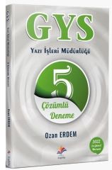 2022 GYS Yazı İşleri Müdürlüğü 5 Deneme Çözümlü Dizgi Kitap