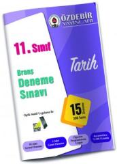 11.Sınıf Tarih Branş Deneme Sınavı Özdebir Yayınları