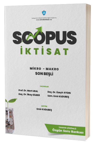 KPSS A Grubu ve Kurum Sınavları SCOPUS İktisat Soru Bankası Çözümlü Sorubankası.net Yayınları
